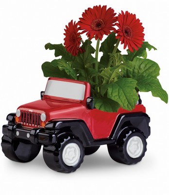 Teleflora’s Freewheelin’ Jeep Wrangler